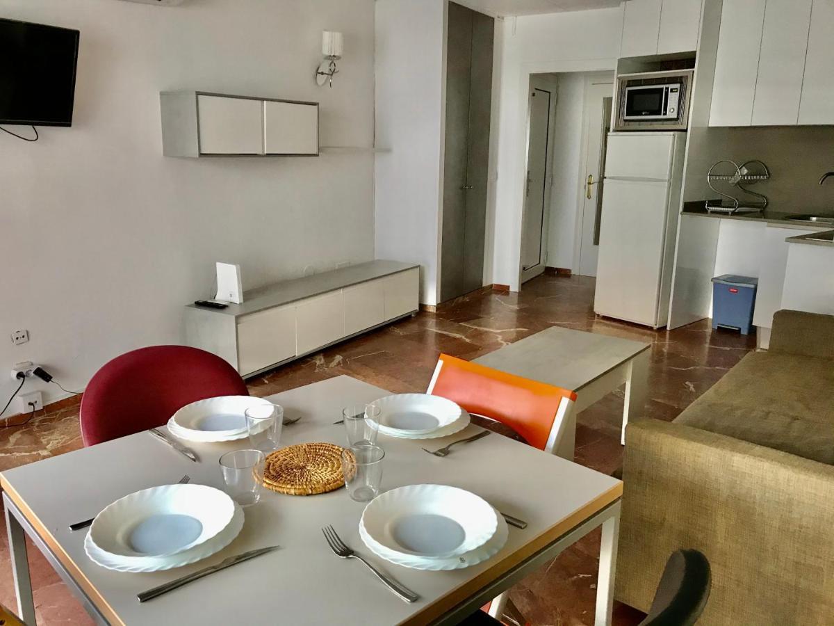 Palmeras - Apartamento En El Centro De Roses - Cerca De La Playa - Terraza - Wifi Buitenkant foto